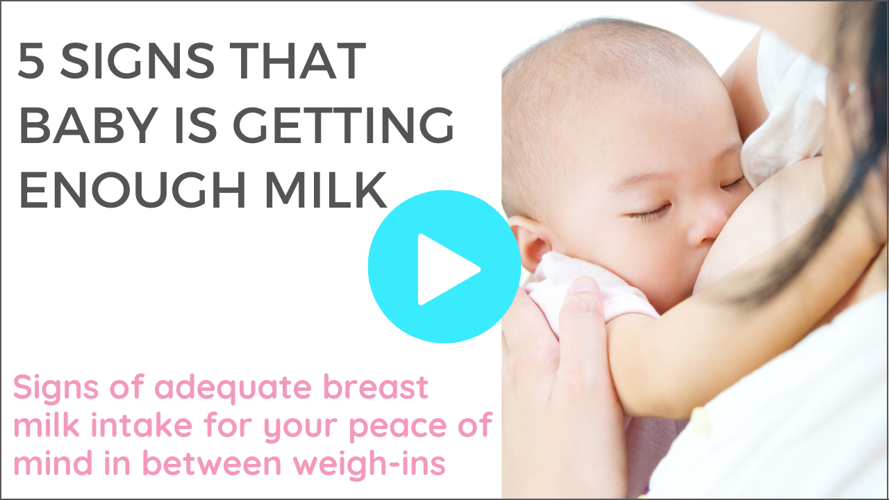 5 Signs Of Good Breast Milk Intake- How To Tell That Your Baby Is Getting Enough