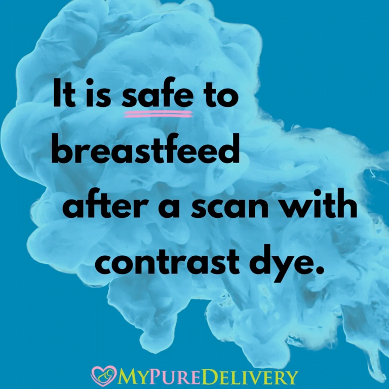 breastfeeding and contrast imaging
