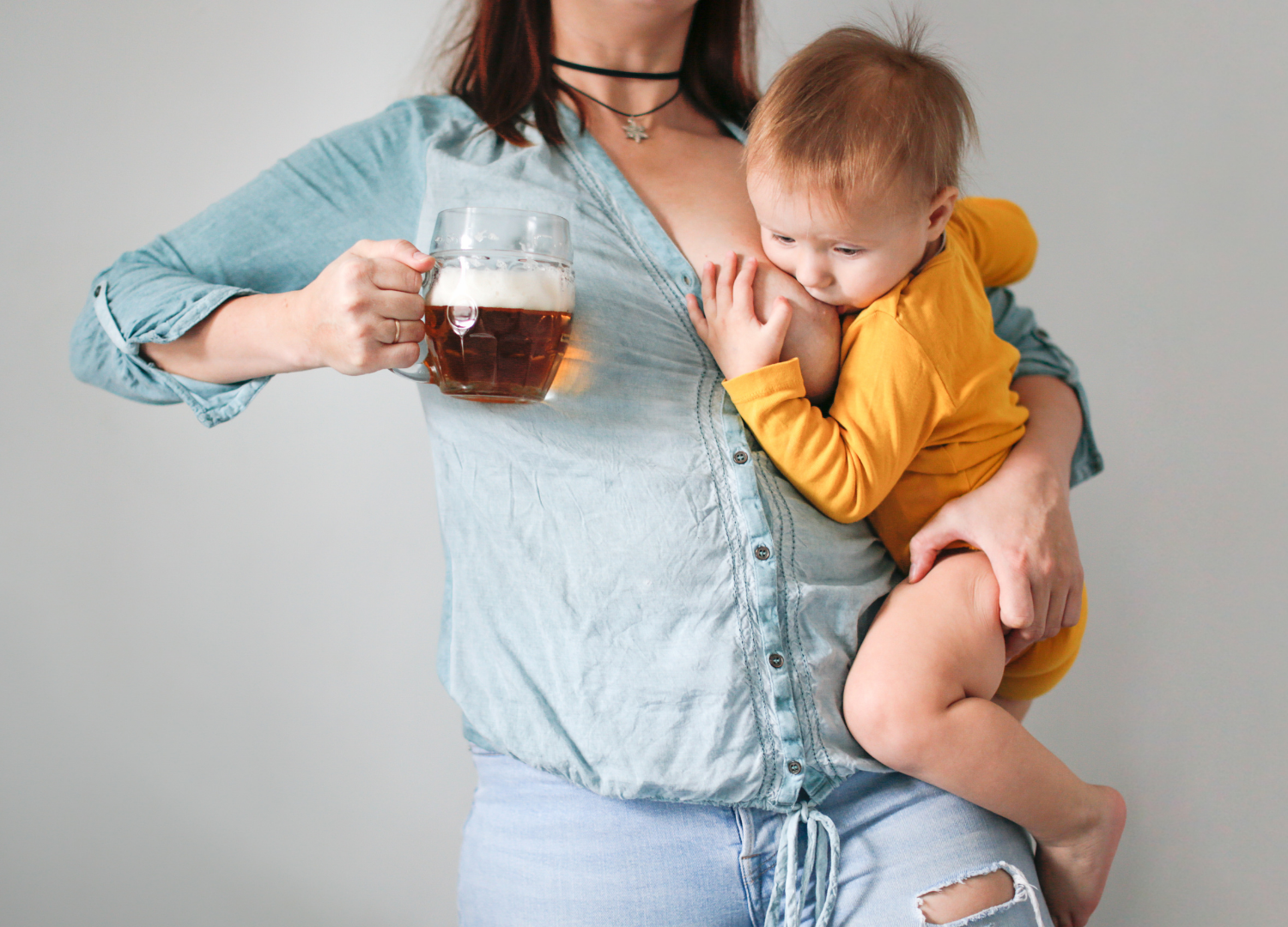 Alcohol And Breastfeeding- Is It Safe For Baby?