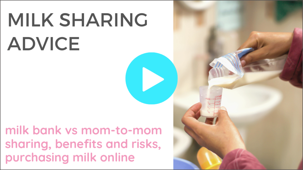Milk Sharing- Is It Safe + Advice