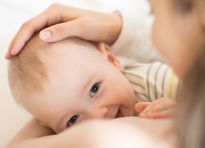 breastfeeding newborn baby