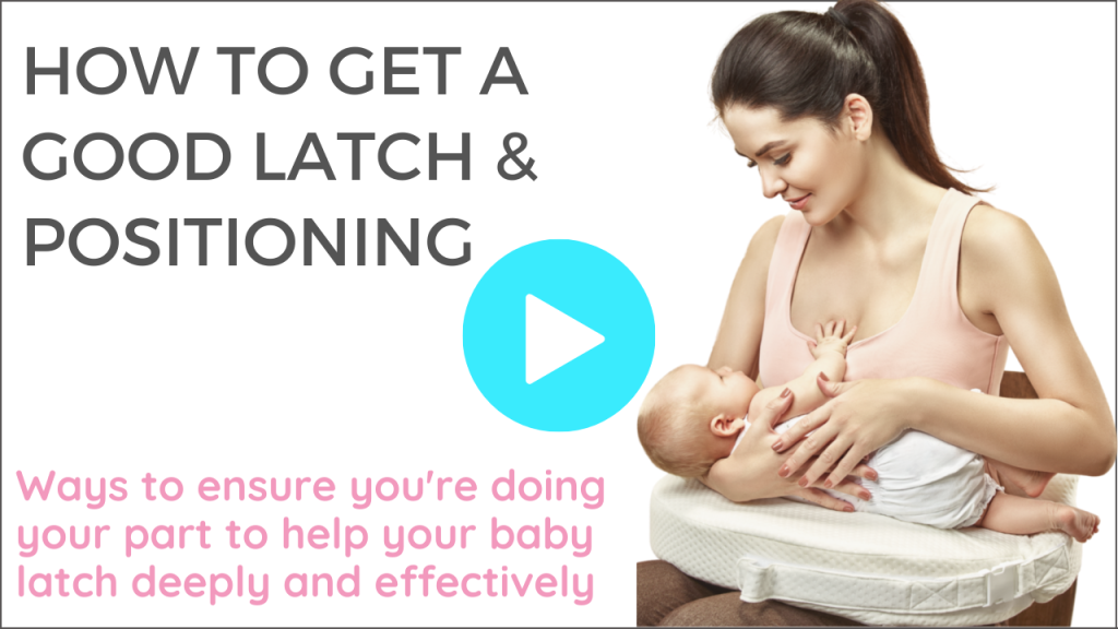 how to latch a baby, get a deep breastfeeding latch, breastfeeding positions, breastfeeding, latch, lactation consultant