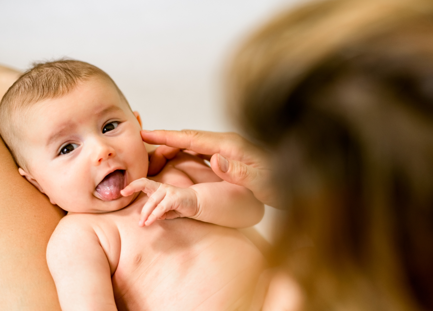 Your lactation consultant will assess your baby's oral function and help determine whether there are physical issues that may be limit effective breast or bottle feeding, and offer non-surgical options for resolution